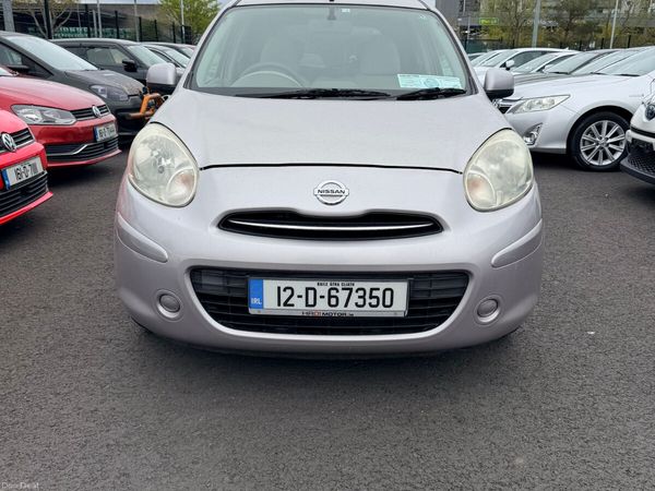 Nissan March Hatchback, Petrol, 2012, Pink