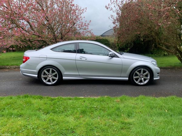 Mercedes-Benz C-Class Coupe, Diesel, 2012, Silver