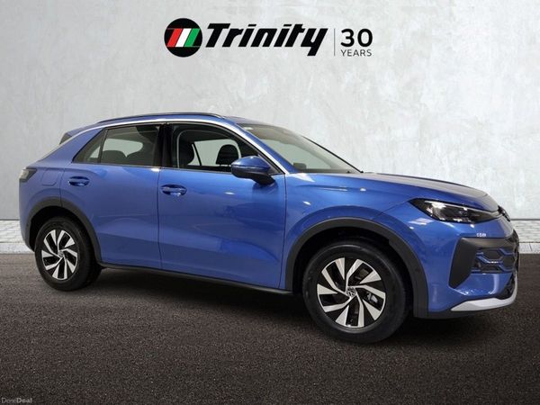 Volkswagen T-Roc SUV, Petrol Hybrid, 2026, Blue