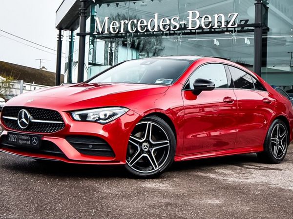 Mercedes-Benz CLA Saloon, Diesel, 2022, Red
