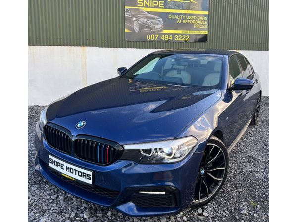 BMW 5-Series Saloon, Diesel, 2019, Blue
