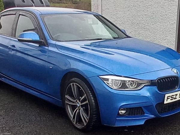 BMW 3-Series Saloon, Diesel, 2017, Blue