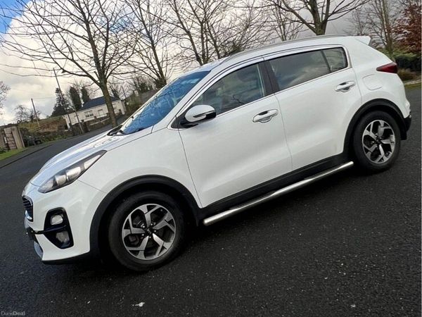 Kia Sportage SUV, Diesel, 2020, White