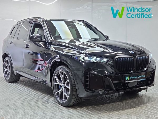 BMW X5 SUV, Petrol Plug-in Hybrid, 2025, Black
