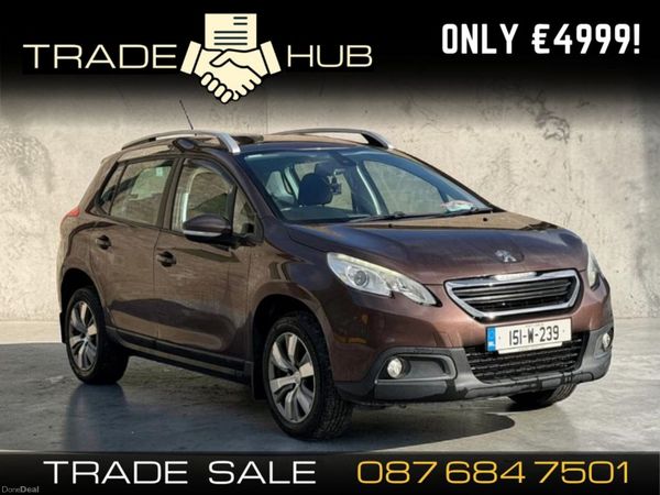 Peugeot 2008 SUV, Diesel, 2015, Brown