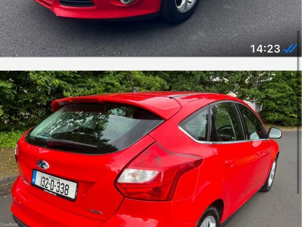Ford Focus Hatchback, Diesel, 2013, Red