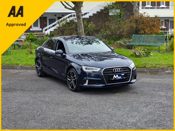 Audi A3 Saloon, Petrol, 2017, Blue