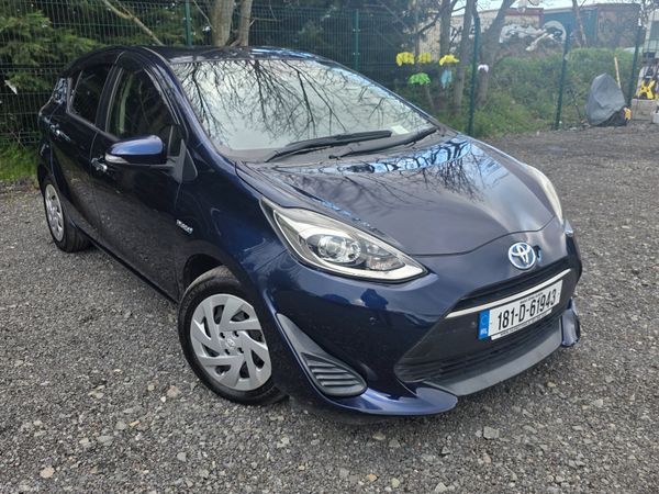 Toyota Aqua Hatchback, Petrol Hybrid, 2018, Navy