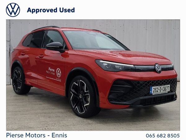 Volkswagen Tiguan SUV, Diesel, 2025, Red