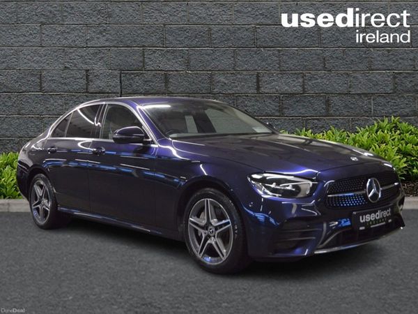 Mercedes-Benz E-Class Saloon, Petrol Plug-in Hybrid, 2022, Blue