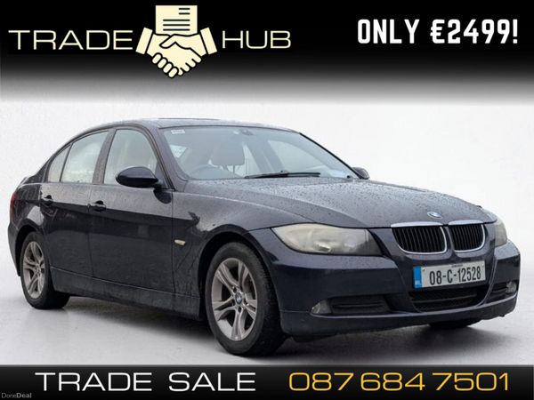 BMW 3-Series Saloon, Petrol, 2008, Blue
