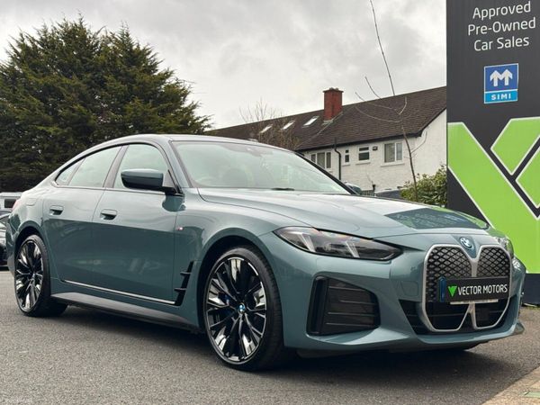 BMW i4 Hatchback, Electric, 2025, Green