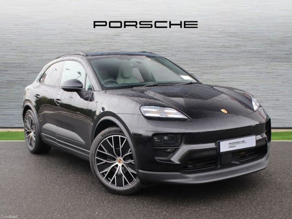 Porsche Macan SUV, Electric, 2026, Black