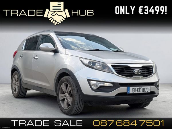 Kia Sportage SUV, Diesel, 2013, Silver