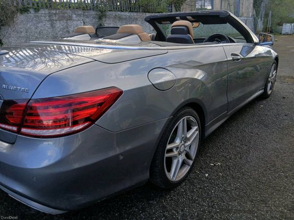 Mercedes-Benz E-Class Convertible, Diesel, 2015, Silver