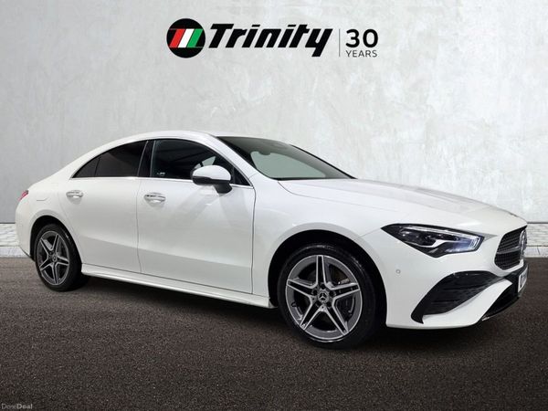Mercedes-Benz CLA Coupe, Petrol Hybrid, 2025, White