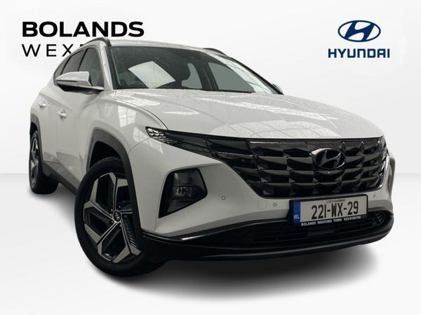 Hyundai Tucson SUV, Petrol Hybrid, 2022, White