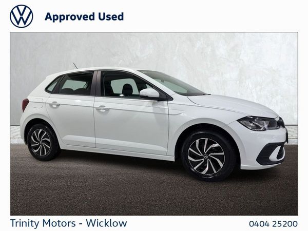 Volkswagen Polo Hatchback, Petrol, 2022, White