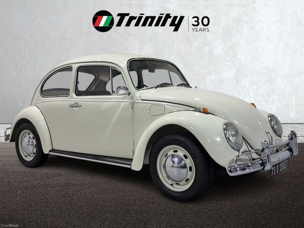 Volkswagen Beetle Hatchback, Petrol, 1973, White
