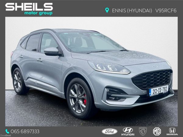 Ford Kuga SUV, Petrol Plug-in Hybrid, 2021, Grey