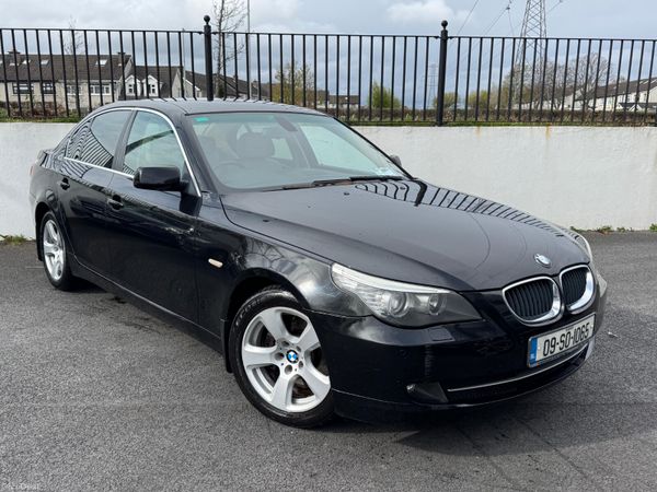 BMW 5-Series Saloon, Diesel, 2009, Black