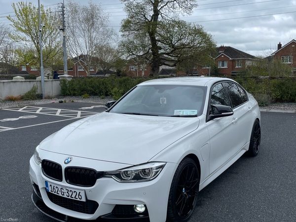 BMW 3-Series Saloon, Petrol Plug-in Hybrid, 2016, White