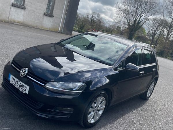 Volkswagen Golf Hatchback, Petrol, 2017, Black