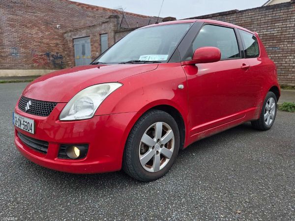 Suzuki Swift Hatchback, Petrol, 2008, Red