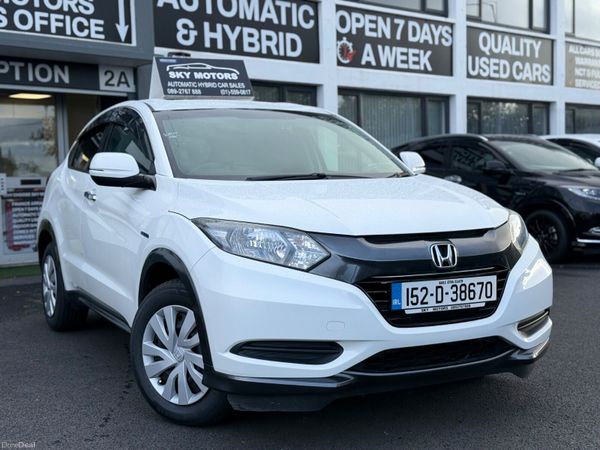 Honda Vezel Estate, Petrol Hybrid, 2015, White