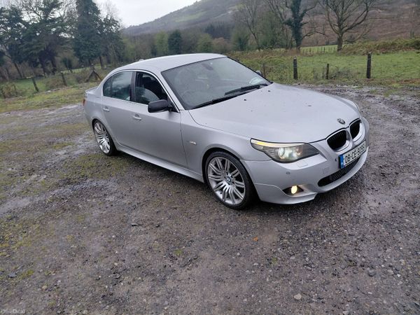 BMW 5-Series Saloon, Diesel, 2008, Silver