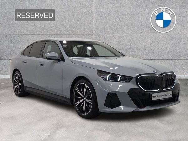BMW 5-Series Saloon, Petrol Plug-in Hybrid, 2025, Grey
