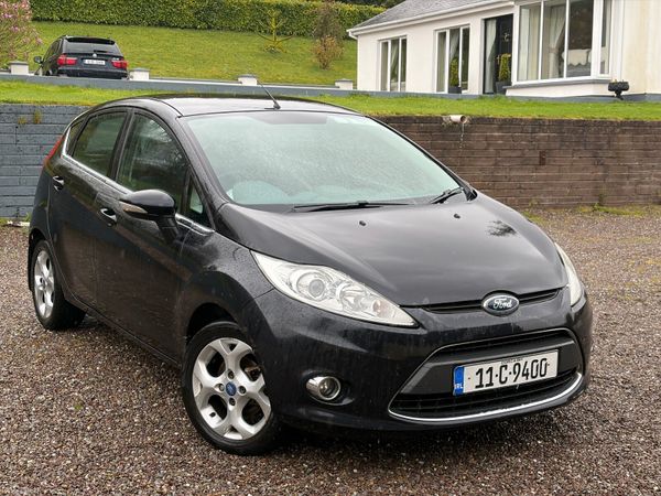 Ford Fiesta Hatchback, Petrol, 2011, Black