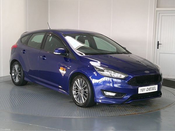 Ford Focus Hatchback, Diesel, 2018, Blue
