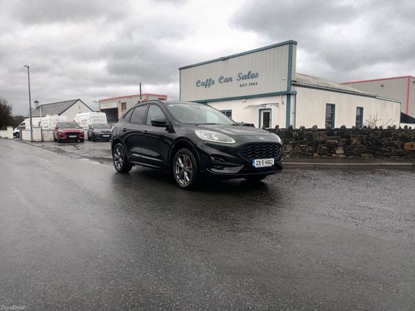 Ford Kuga SUV, Petrol Plug-in Hybrid, 2023, Black
