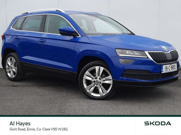 Skoda Karoq SUV, Diesel, 2019, Blue