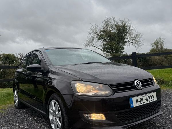 Volkswagen Polo Hatchback, Diesel, 2011, Black