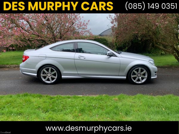 Mercedes-Benz C-Class Coupe, Diesel, 2012, Silver