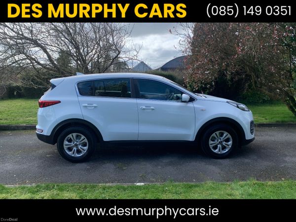 Kia Sportage SUV, Diesel, 2018, White