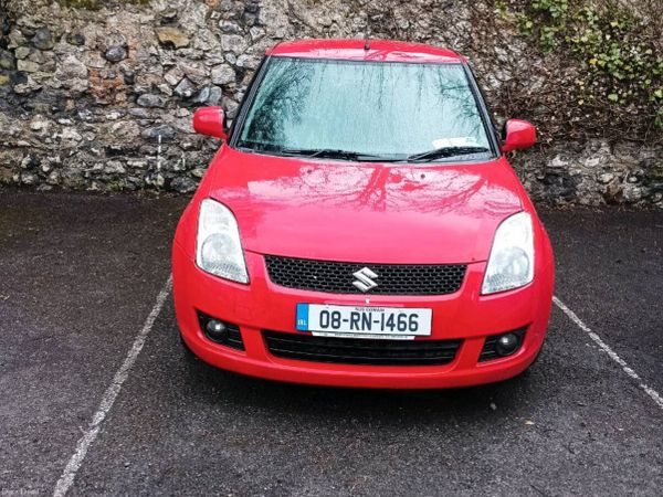Suzuki Swift Hatchback, Petrol, 2008, Red