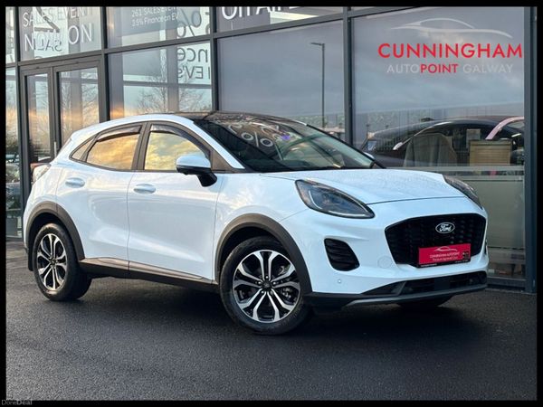 Ford Puma MPV, Petrol Hybrid, 2024, White