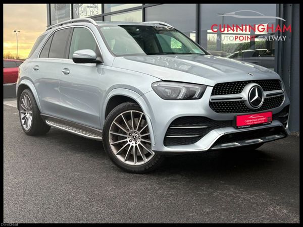 Mercedes-Benz GLE SUV, Diesel Plug-in Hybrid, 2023, Silver