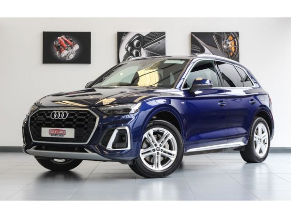 Audi Q5 Estate, Petrol Plug-in Hybrid, 2023, Blue