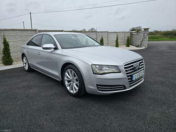 Audi A8 Saloon, Diesel, 2012, Silver
