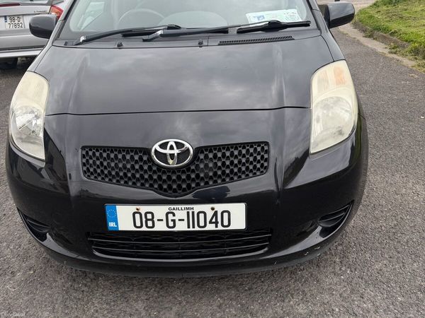 Toyota Yaris Hatchback, Petrol, 2008, Black