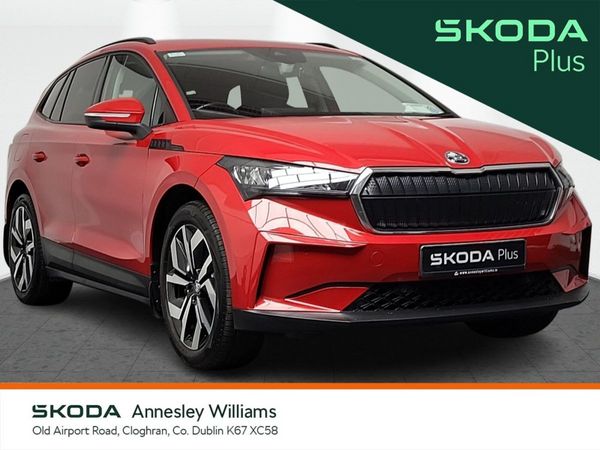 Skoda Enyaq Estate, Electric, 2023, Red