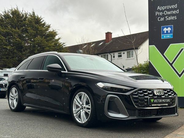 Audi A5 Estate, Petrol Plug-in Hybrid, 2025, Black