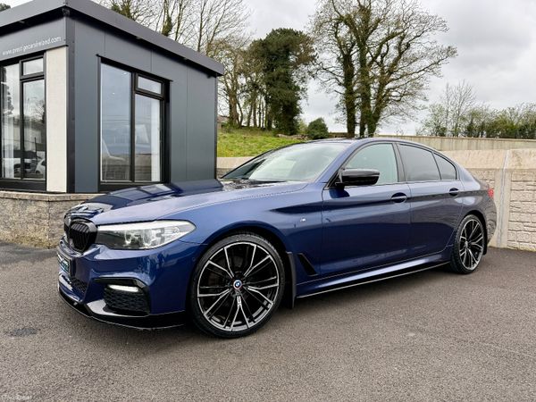 BMW 5-Series Saloon, Diesel, 2019, Blue