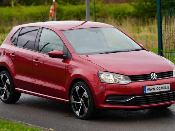 Volkswagen Polo Hatchback, Petrol, 2016, Red