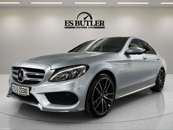 Mercedes-Benz C-Class Saloon, Diesel, 2014, Silver