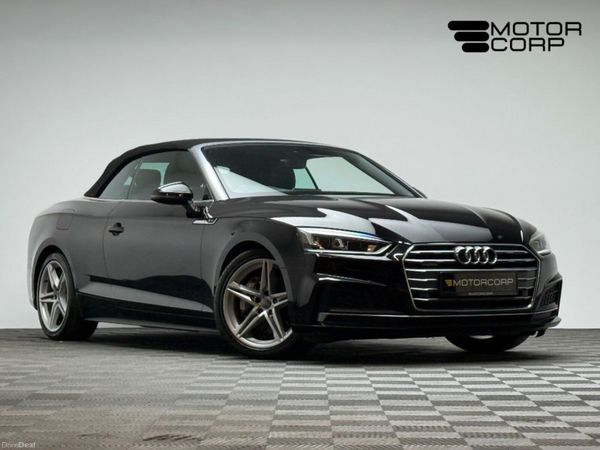 Audi A5 Convertible, Petrol, 2018, Black